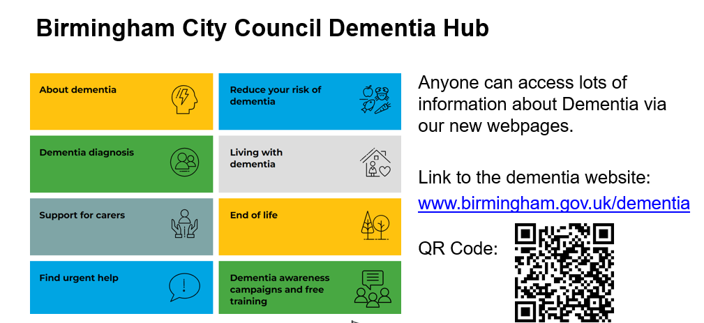 Birmingham dementia hub image